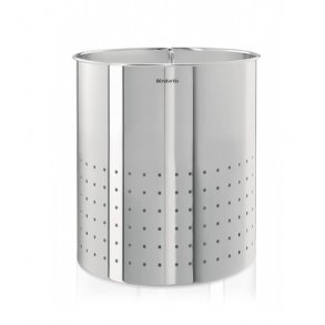 Brabantia Papirkurv Med Dekorationshuller Blank Stl 7 Liter