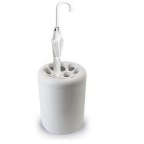 Qualy Lotus Root Paraplyholder - Hvid