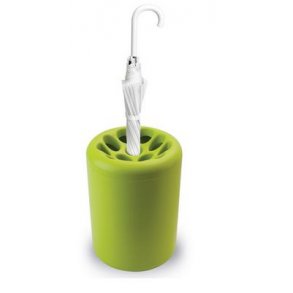 Qualy Lotus Root Paraplyholder - Limegrn