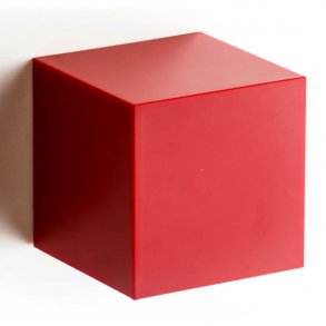 Qualy Pixel Cube - Opbevaringsboks Rd