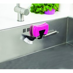 Reenbergs Magnetisk Brste- og Svampeholder Sort