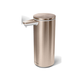 Simplehuman Vskesensorpumpe 266Ml, Genopladeligt, Rosegul Rustfrit Stl