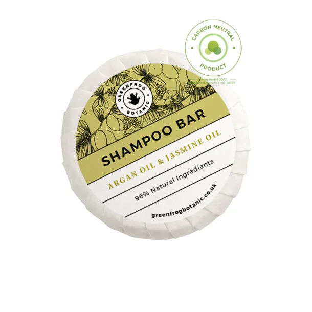 Green Frog Botanic Shampoo Bar Argan &amp; Jasmine (50 gr)