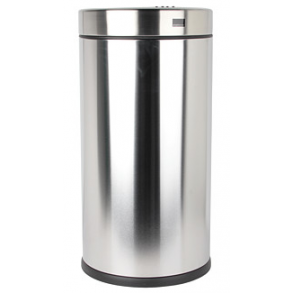 Simplehuman Sving verste Skraldespand 55L, Enkelt Rum, Brstet Tungt Spor Rustfrit Stl