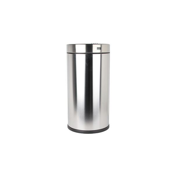 Simplehuman Sving verste Skraldespand 55L, Enkelt Rum, Brstet Tungt Spor Rustfrit Stl