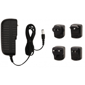 Simplehuman Sensor Bin Strmadapter Brug Med St2000, St2001, St2002, St2006, St2015, St2022, St2023, St2025, St2026, St2028, St2029, St2030 Uk Og Internationale Stik, Sort Plast