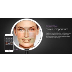 Simplehuman Sensor Spejl Pro 5X + 10X Forstrrelse, Wifi 20 Cm Genopladeligt, Roseguld Rustfrit Stl