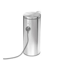 SimpleHuman Sensor Sbedispenser Brstet Stl 266 ml. - Genopladelig