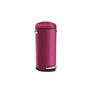 SimpleHuman Retro Pedalspand 30 Liter - Pink