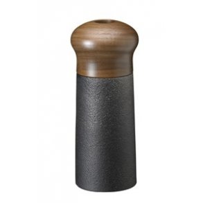 Skeppshult Salt dispenser til havsalt. Valnøddæksel. Design Carl & Carl