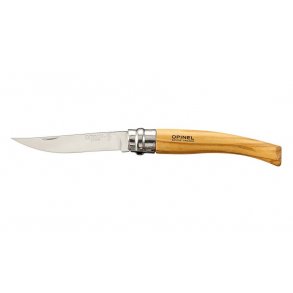 Opinel Slim Line Lommekniv I Oliventr