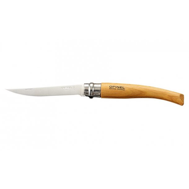 Opinel Slim Line Pocket kniv i Beechwood