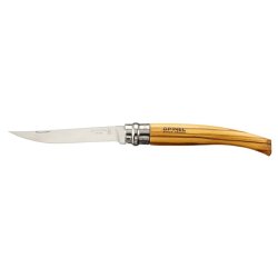Opinel Slim Line Lommekniv I Oliventr