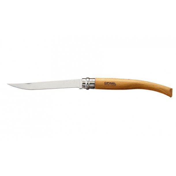 Opinel Slim Line Pocket kniv i Beechwood
