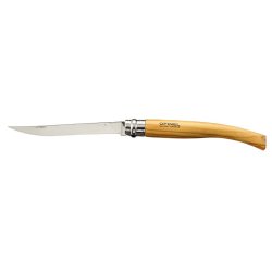 Opinel Slim Line Lommekniv I Oliventr