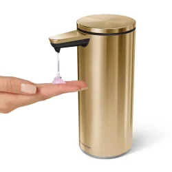 Simplehuman Vskesensorpumpe 266Ml, Genopladeligt, Brstet Messing