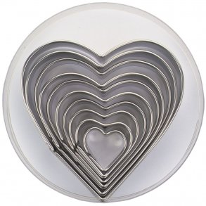 Stdter Udstiksforme Hjerter 10 Stk