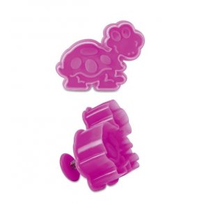 STDTER Udstiksform Med Prger Stempel - Skildpadde