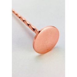 Steel Function Bar ske med twisted hndtag copper