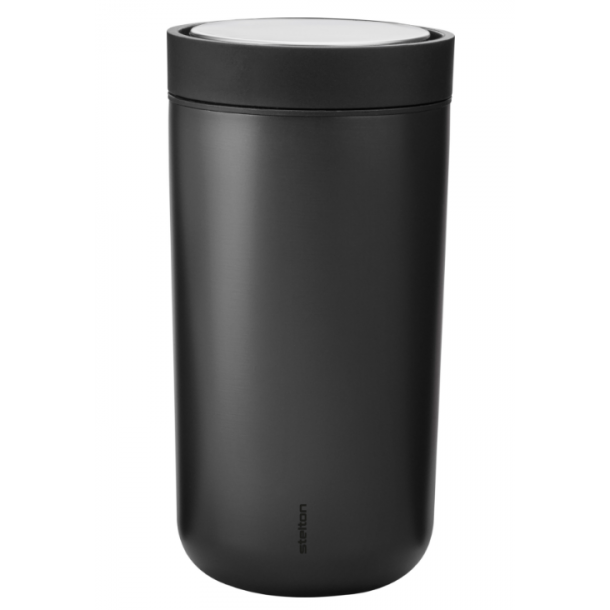 Stelton To Go Click 0,20 L - Metallisk Sort