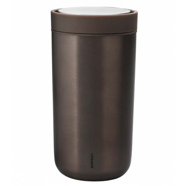 Stelton To Go Klicka P 0.20 L - Metallisk Mrkbrun