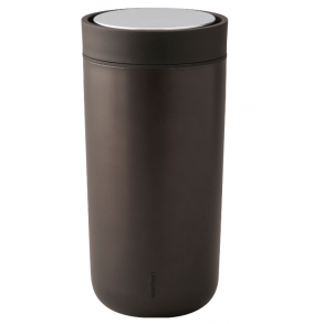 Stelton To Go Click Termokop Metallisk Mrkebrun - 0,34 L