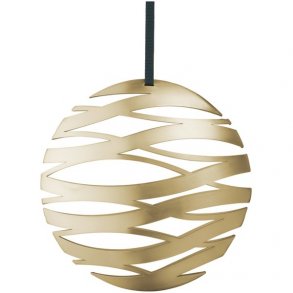 Stelton Tangle Kugle Ornament Stor - Messing