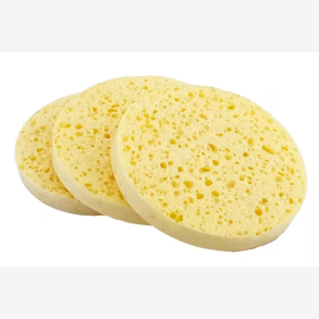 Funky Soap 100 % Cellulose Ansigts-Kosmetisk Svamp - 3 stk