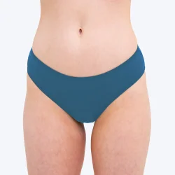 WUKA - Menstruationstrusse Swim Bikini - Bl� - Light Flow