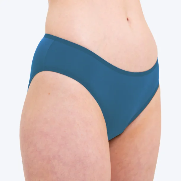 WUKA - Menstruationstrusse Swim Bikini - Bl� - Light Flow