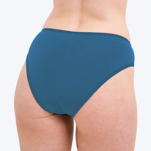 WUKA - Menstruationstrusse Swim Bikini - Bl� - Light Flow