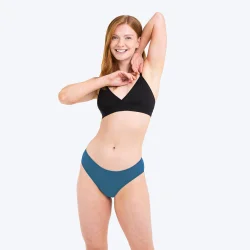 WUKA - Menstruationstrusse Swim Bikini - Bl� - Light Flow