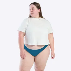 WUKA - Menstruationstrusse Swim Bikini - Bl� - Light Flow