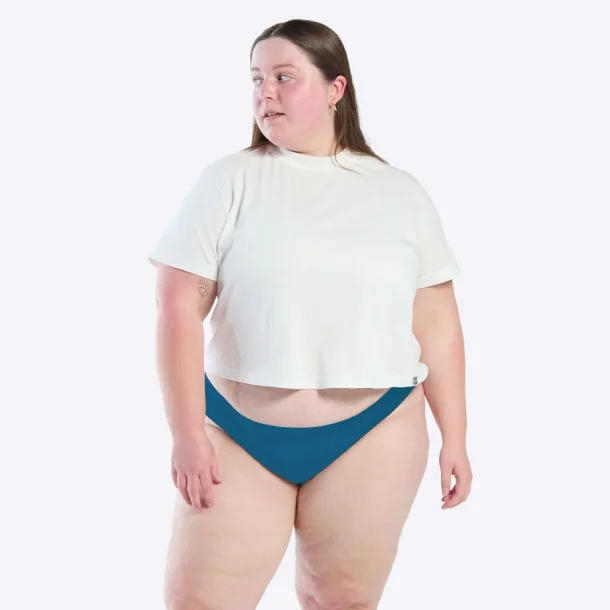 WUKA - Menstruationstrusse Swim Bikini - Bl� - Light Flow