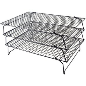 Tala Non-Stick Afkølingsrist Sort 40 x 25 cm 3 Lag