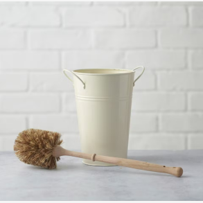 Ecoliving Toiletb�rstebeholder i Creme