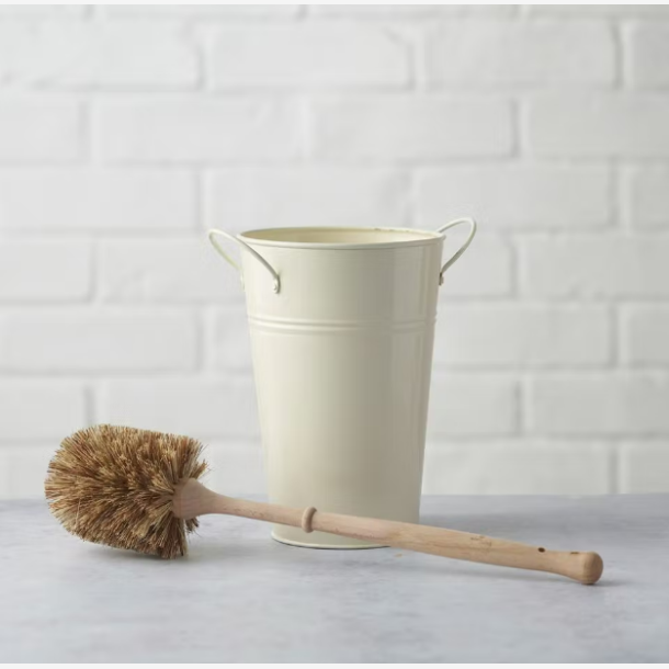Ecoliving Toiletb�rstebeholder i Creme