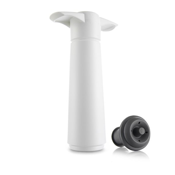 Vacu Vin Saver Med 1 Propper - Hvid