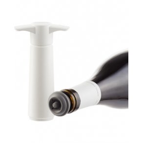 Vacu Vin Saver Med 1 Propper - Hvid