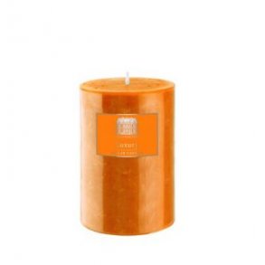 Villa Collection Bloklys H 10 cm - Orange Rustik