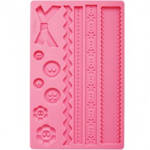 Wilton Fondant Og Gum Paste Form - Bnd Og Knapper