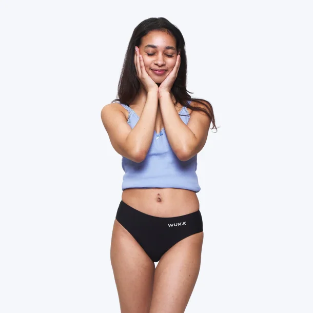 WUKA - Teen Menstruationstrusse Seamless Brief - Heavy Flow Sort