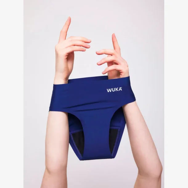 WUKA - Teen Menstruationstrusse Seamless Brief - Heavy Flow - Bl�