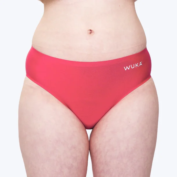 WUKA - Teen Menstruationstrusse Seamless Brief - Heavy Flow - R�d