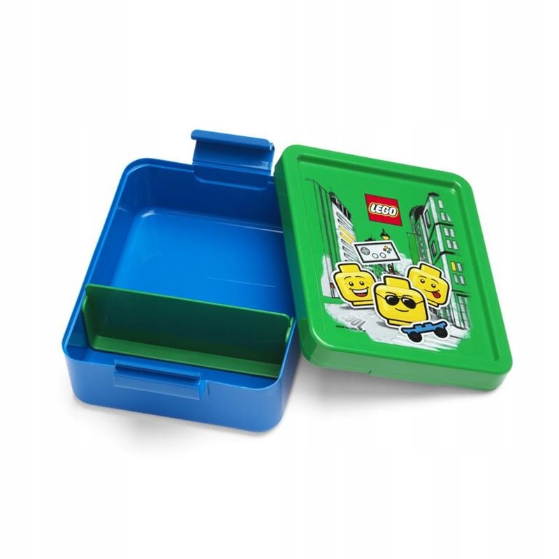 Lego Madkasse Rumindeler - Iconic Boy - Madkasser til børn og voksne - NiceBuy.dk